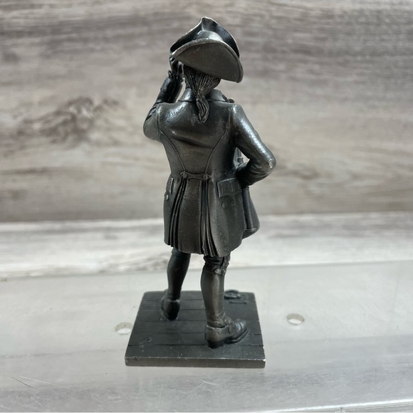 THE SEA CAPTAIN - PEOPLE OF COLONIAL AMERICA VINTAGE FRANKLIN MINT PEWTER FIGURE - Picture 3 of 6
